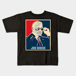 Joe Biden Hope Poster Art Kids T-Shirt